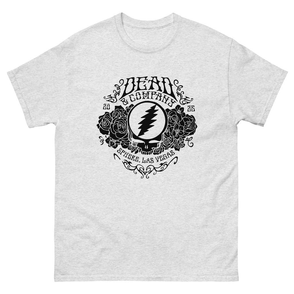 Men's Graphic T-shirt Cotton Crew Neck Dead & Co Sphere 2025 Vegas Floral Grateful Unisex classic tee Gildan 5000 S-3X
