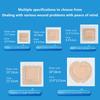 5 Sizes Foam Dressing With Border Pressure Ulcer Patch Adhesive Sterilized Waterproof Wound Dressing Bandage Bedridden Patients