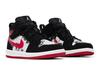Детские кроссовки Nike Jordan 1 Mid Newspaper Air Times (ТД) Черный/Тренировочный Красно-Белый