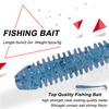 10pcs/lot Soft Rubber Bait Fishing Lure Wobbler Soft Worm Carp Fishing  Artificial Silicone Swimbait