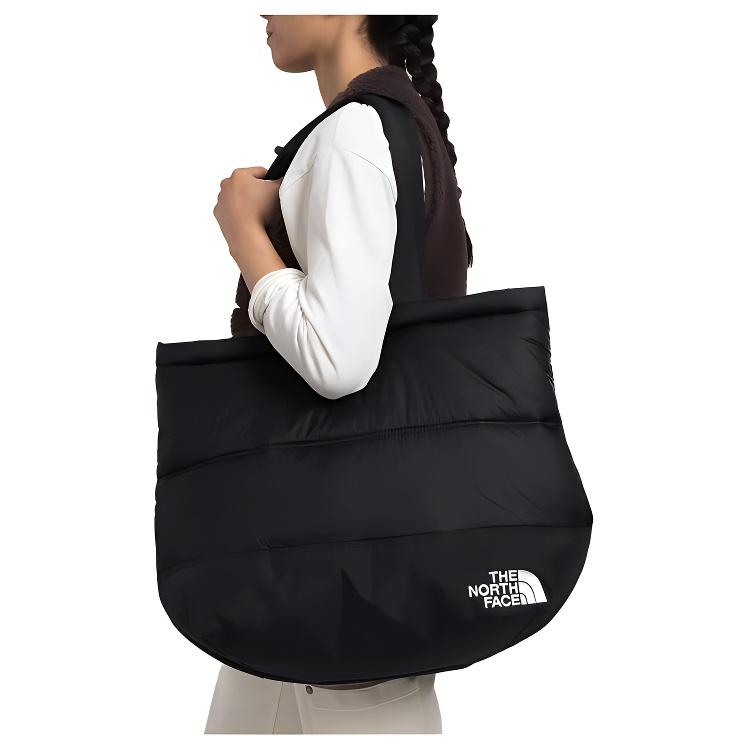 The North Face 21L Letter Logo Tote Bag Shopping Bag Handbag Outdoor Bag Men tote Black NF0A81BU4H0