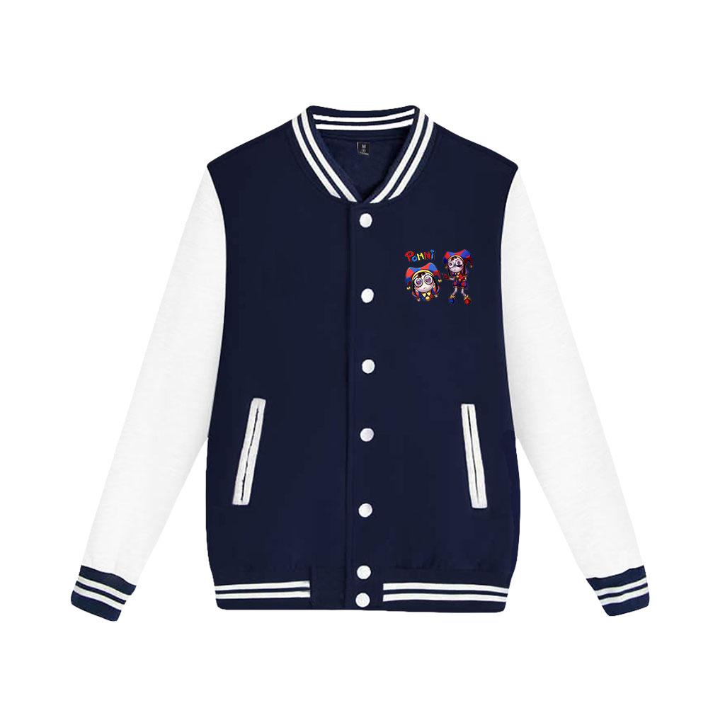 Fashion The Amazing Digital Circus Baseball Jacket Men Women Hip Hop Harajuku Jackets Streetwear Kids Boys Girls Loose College Coats