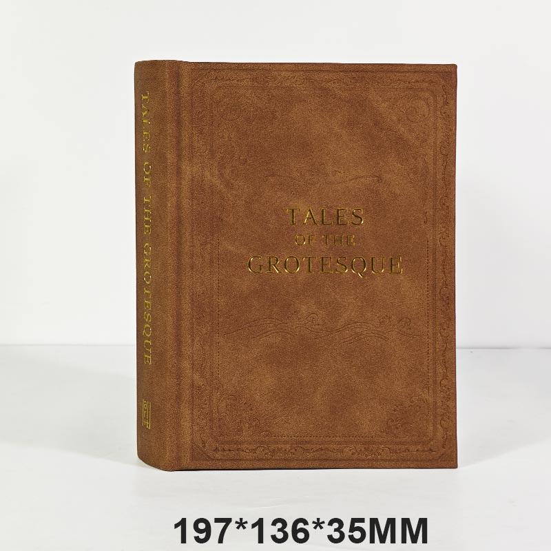 Роскошная декоративная книга-имитация из ретро-кожи для офиса и дома