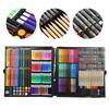 258Pcs Kid Art Set Water Color Pen Crayon Coloured Pencil Powder Paint Drawing Artistic
