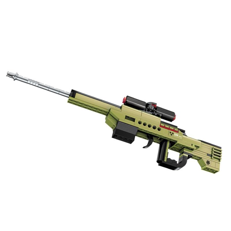 Военная техника, оружие, винтовка, строительные блоки, оружие спецназа, снайперская винтовка, модели пистолета, развивающие игрушки для мальчиков, дете ...