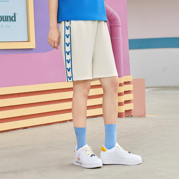 Li Ning x Disney Повседневные шорты Мужские Белые AKSR531-1