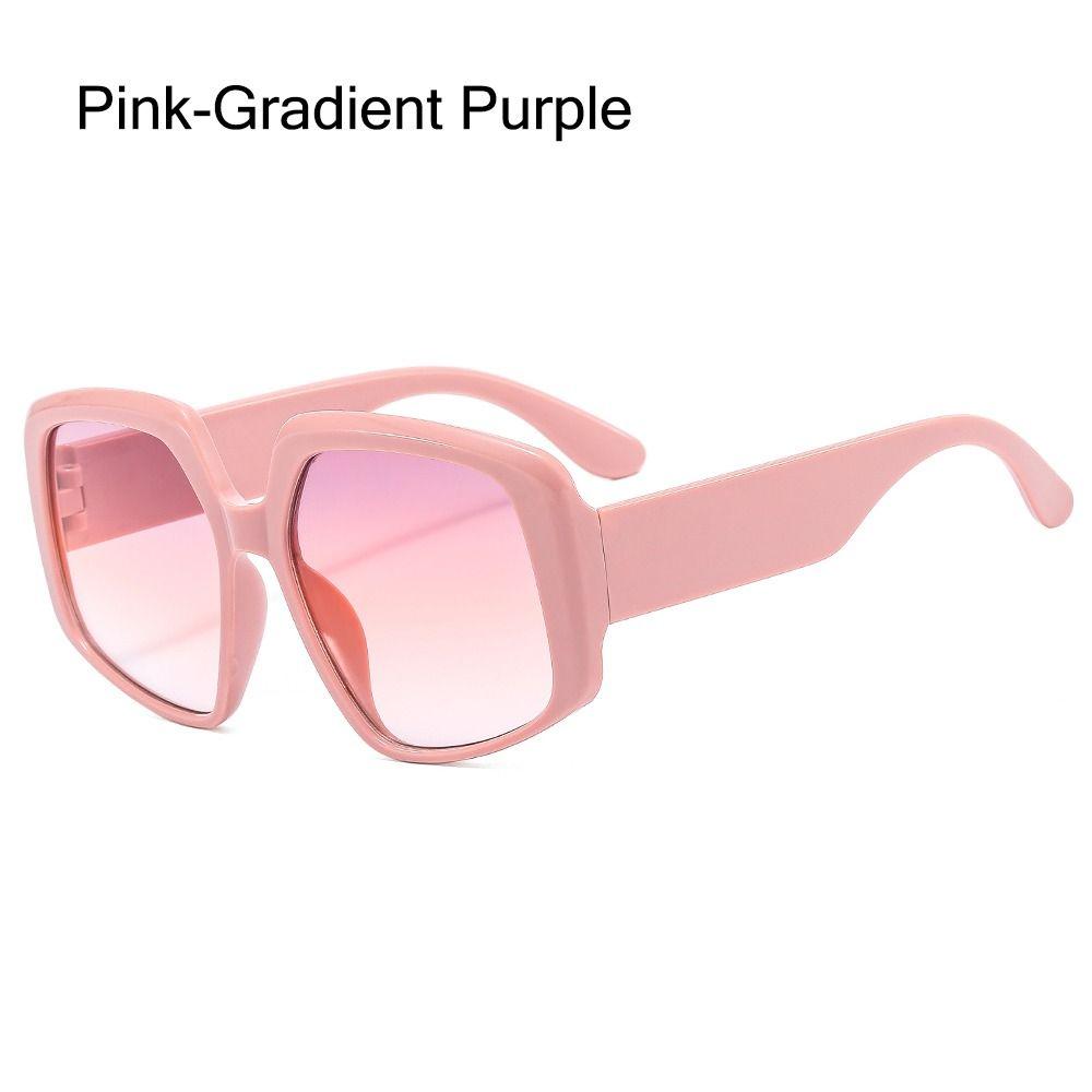 Trendy Fashion Large Shades Goggle Women's Oversized Sunglasses Square Sun Glasses