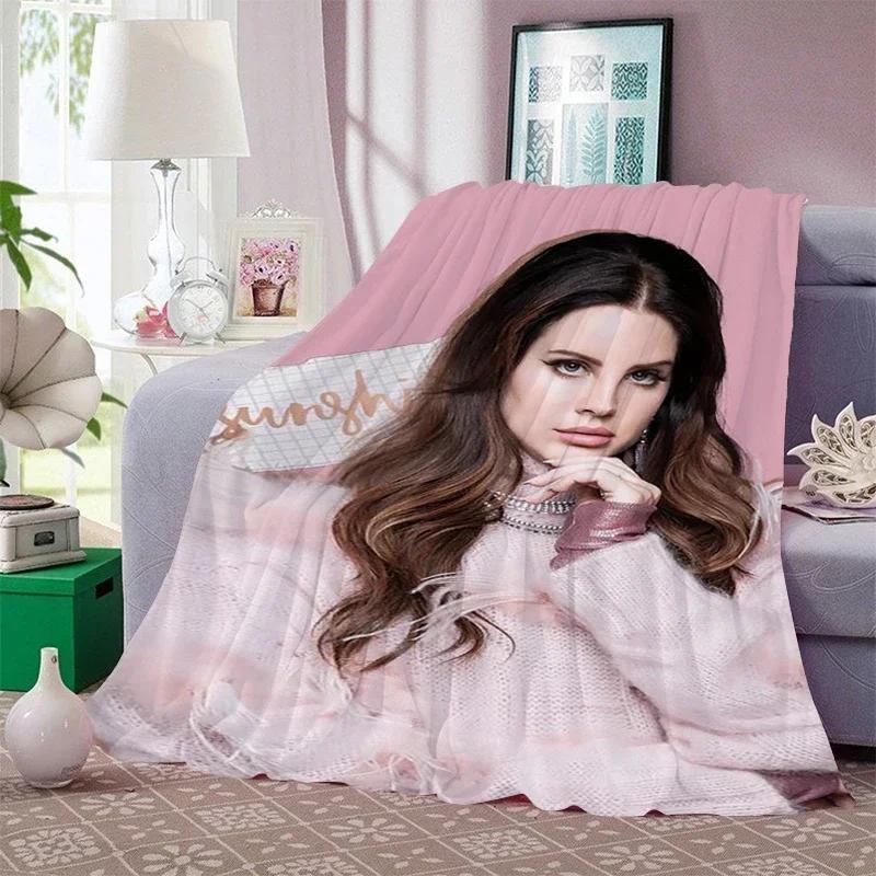 Цифровой Принт Плед для Кровати Дивана Зимний Теплый A-Lana Del A-Reys Флис Кемпинг Дремота Пушистый Мягкий Плед Микрофибра Постельное Белье Размер King Size