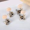 Ukulele 2L2R Tuning Peg Machine Head Button Open Gear Tuners Ukulele DIY Parts