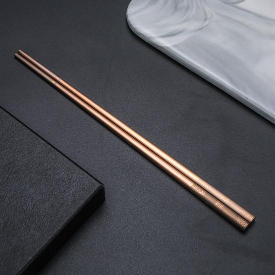 Excellent Non-slip Pick Up Comfortable Grip Chinese Style Food Chopsticks Daily Use Family Chopsticks