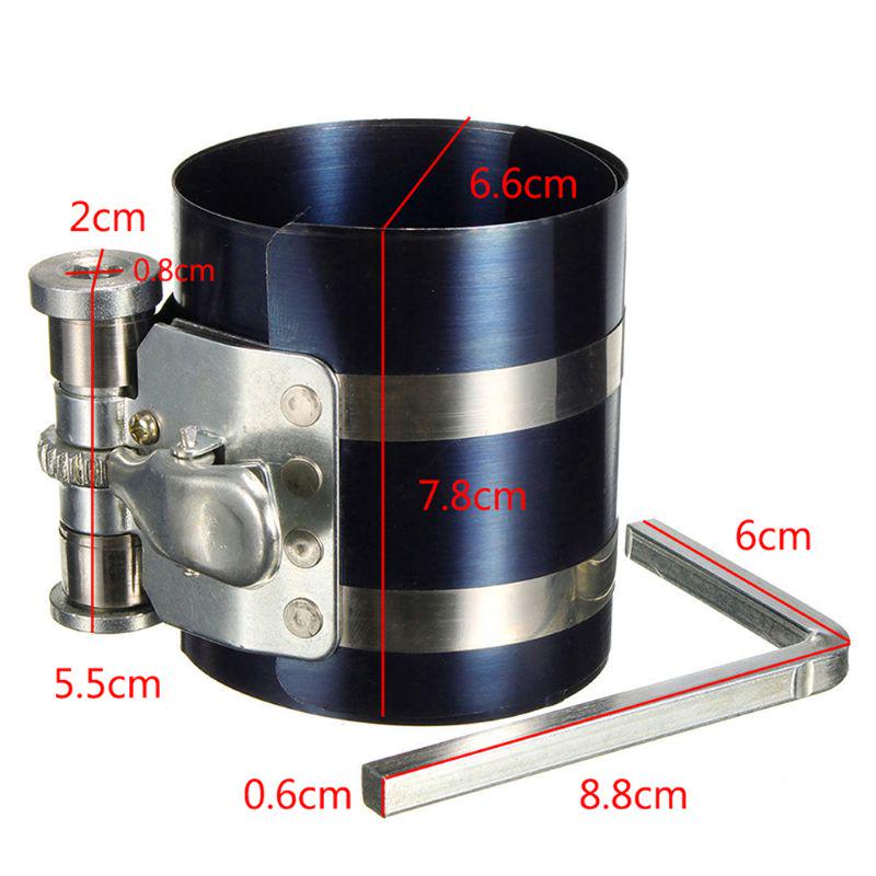 3-дюймовый инструмент для установки поршневых колец автомобильного двигателя с храповым механизмом 53-125 мм