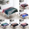 Scenic Beauty Printed Aesthetic Tablecloth Camping  Antifouling and Waterproof Home Kitchen Table Decoration