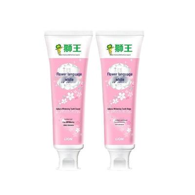 Lion Sakura Отбеливающая зубная паста Двойная упаковка