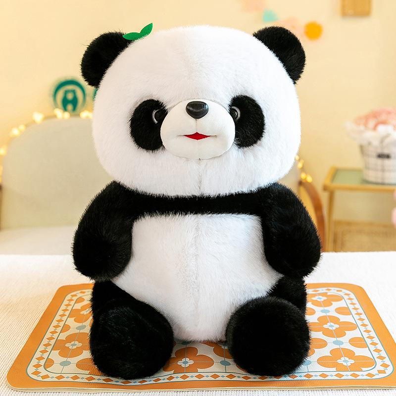 Sugar Treasure Panda Doll Plush Toy Douding Panda Doll Holiday Gift Printing Logo