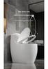 Silent Egg-Shaped Water-Saving Toilet with Super Swirl Siphon