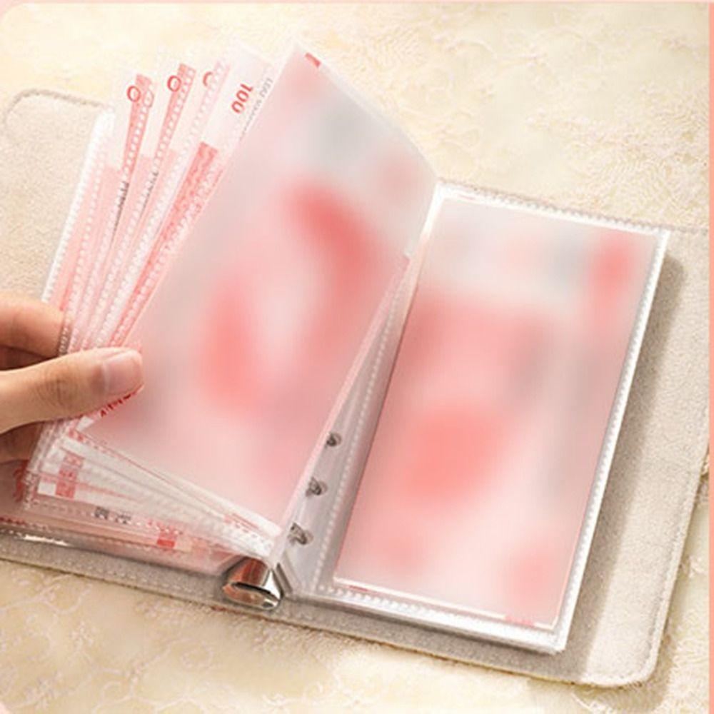 Веселые сбережения денег Вызов Переплетчик Ткань Наличные Бюджетный блокнот Планировщики денег