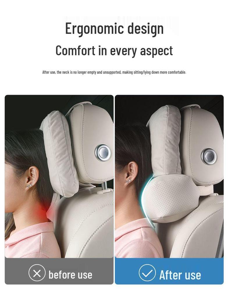 Headrest Neck Pillow & Lumbar Support for Bin Si Ideal L9/L8/L7/L6 - Car Accessories