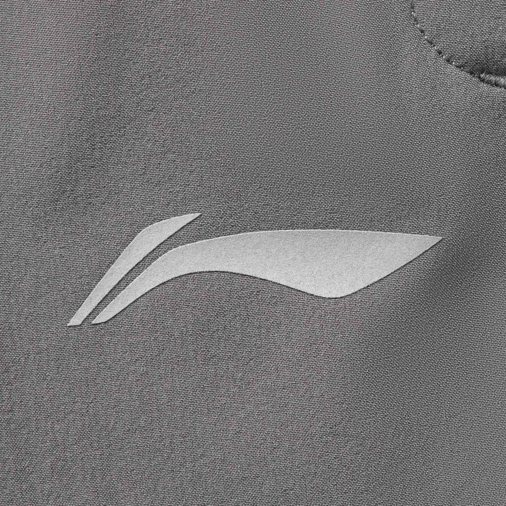 Li Ning Серия Фитнес Повседневные Минималистичные Однотонные Спортивные Шорты Мужские Шорты Серые AKSV525-8