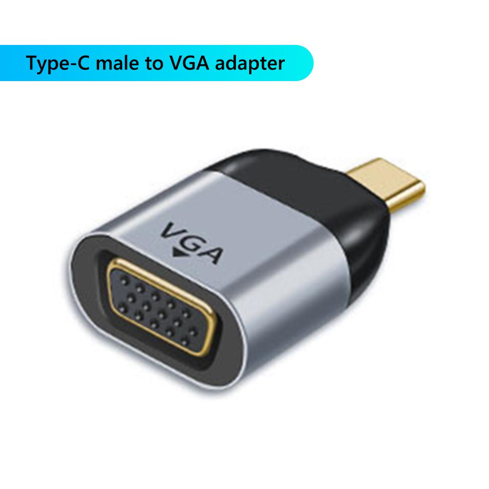 Адаптер Type C к HDMI-совместимому/USB 3.1/DP/VGA/Mini DP/RJ45 Видеоконвертер Проекционный адаптер 8k 60 Гц USB C «папа-мама»