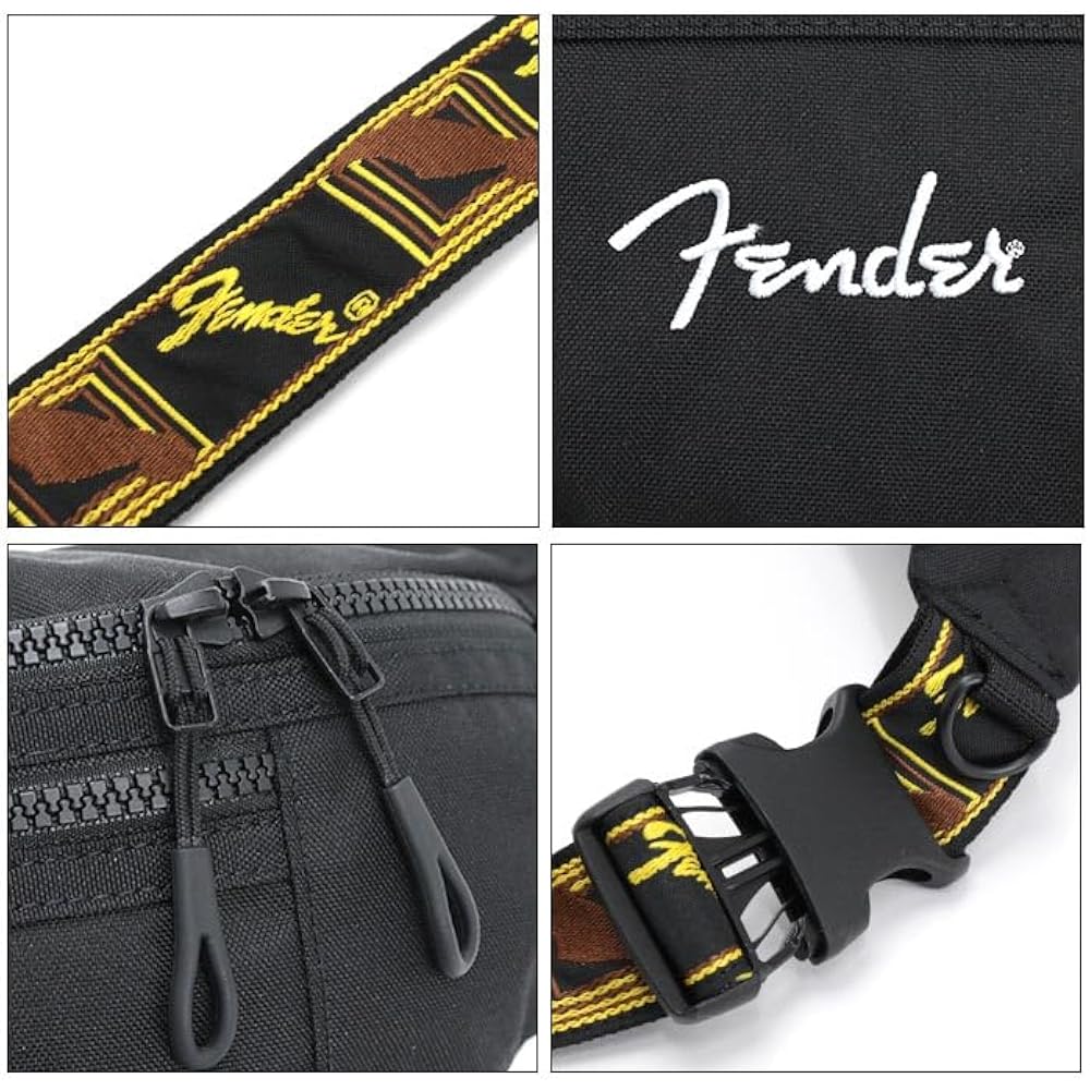 [Fender] Сумка на пояс Маленький размер 950-6050 Маленькая поясная сумка [01] Черный