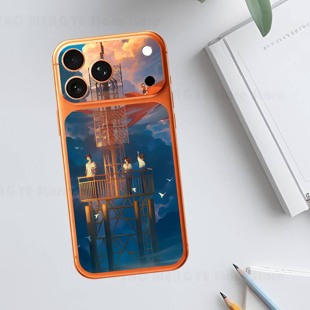 Кристальный S-Небо Вчерашнего Дня Молодежные Фильмы Для IPhone 17 Pro ProMax Полная Задняя Крышка Наклейка Обложка Пленка Защитная Пленка На Заднюю Панель