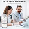 JM19 Беспроводные Bluetooth-наушники с сенсорным цветным экраном, активным шумоподавлением (ANC) и функцией переводчика