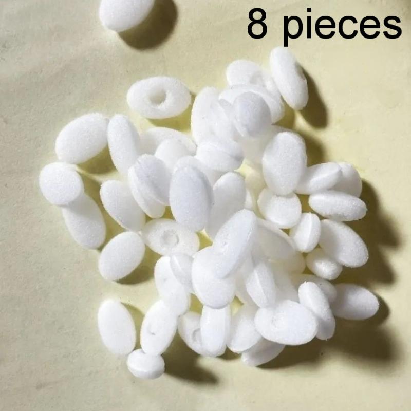 Self-adhesive Anti-slip Soft Glasses Nose Pads 8/16/24Pcs Foam Material Easy to Replace for Eyeglass Repair Kit