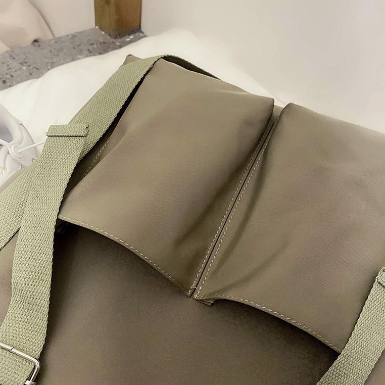 Женские холщовые сумки-шопперы, простые сумки на молнии, женские нейлоновые водонепроницаемые сумки-тоут большой вместимости, сумки на одно плечо