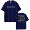 Hot Game Dark Souls Graphic T Shirt Mens Vintage Fashion Cotton Short Sleeve Tshirts Unisex Harajuku Gothic Clothing Tshirt
