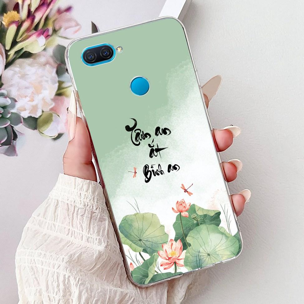 Clear For Oppo A12 CPH2077 CPH2083 Cover For Oppo A12 Case Luxury Butterfly Love Fashion Flowers Cool Lion Cute Painted