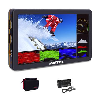 ANDYCINE T6 DSLR Видео 1920x1080 Прочный Алюминиевый 4K HDMI Полный 3D LUTs Корпус 6-дюймовый Монитор, Разрешение, Корпус, Накамерный Монитор, Осциллограмма, (Нести