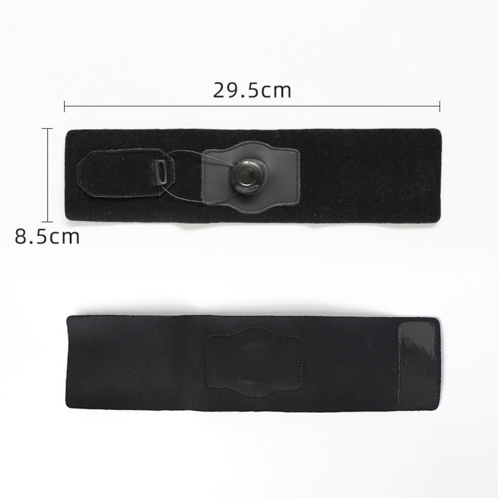 Knob Adjustable Wrist Support Band Built-in Silicone Pad Thicken Badminton Wrist Support Brace Non-slip Cushioning