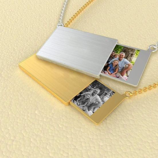 Ожерелье с подвеской, гальваническое покрытие, яркая отделка, антикоррозийное украшение, аксессуар для ожерелья-конверта