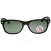 Солнцезащитные очки Ray Ban New Wayfarer Classic Polarized Зеленые Унисекс Rb2132 622 58 55