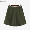 Женские летние повседневные однотонные свободные короткие шорты