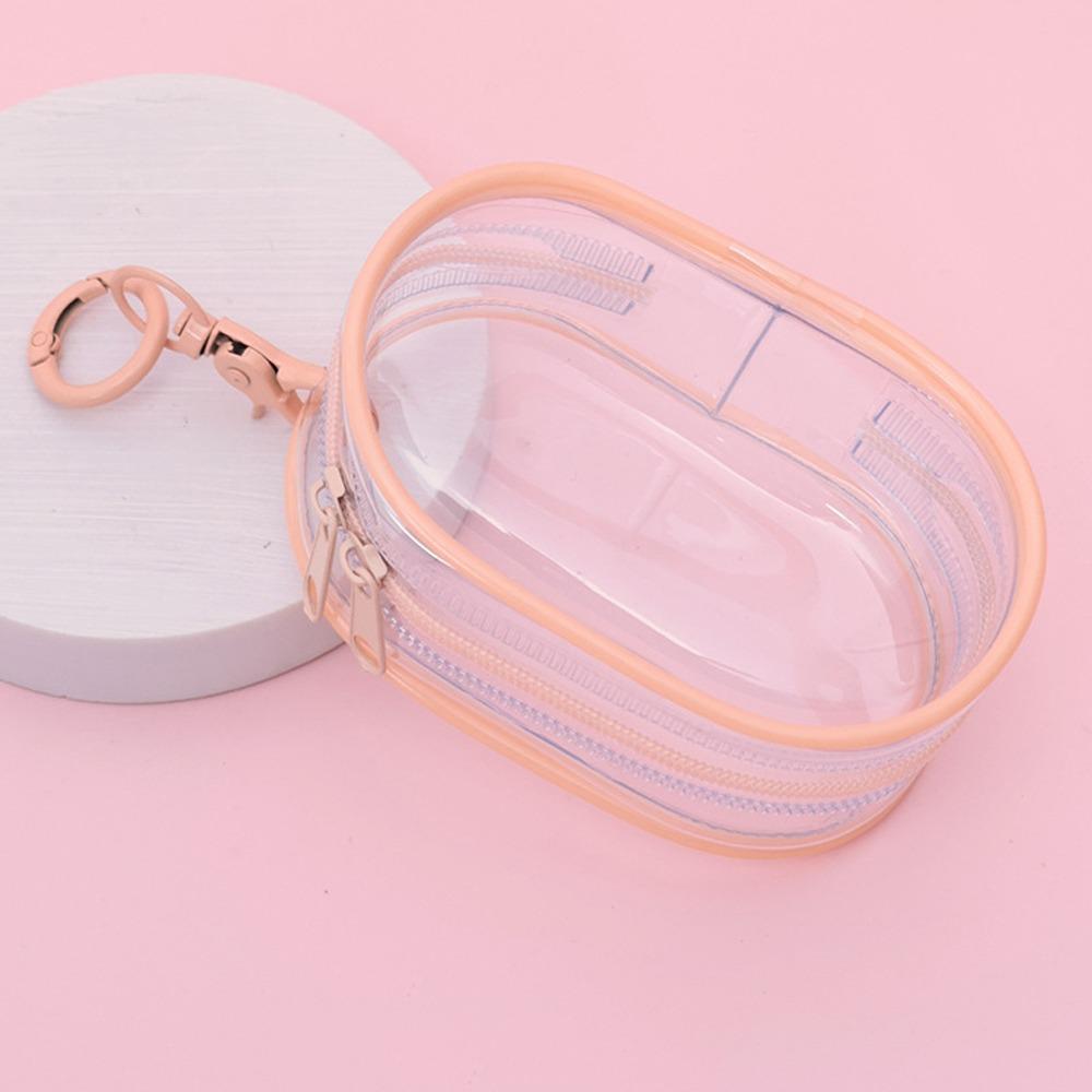Прозрачная сумка для хранения кабеля данных с брелком для ключей, цифровая сумка для хранения, зарядное устройство для телефона
