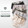 Ladies Spring and Autumn Simple Pure Cotton 7A Antibacterial Three Layer Leak Proof Physiological Underwear