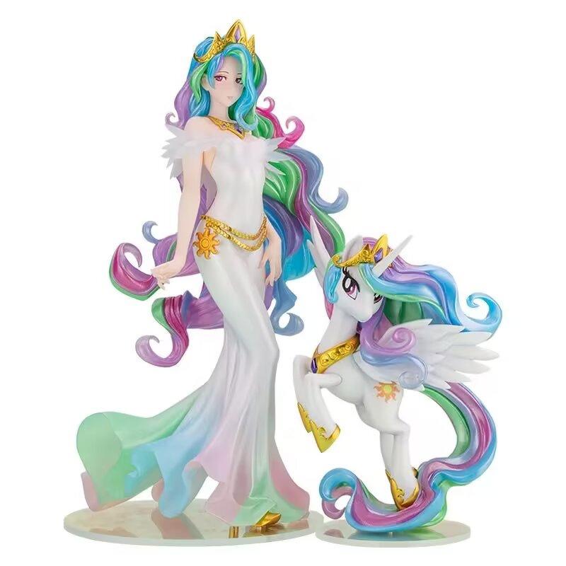My Little Pony Радужная Кола Юйлуй Шуохуэй Шуошуо Бици Цзыюэ Лулу Яблоко Цзя'эр Сяодиэ Юньбао Чжэньци Ручная Работа Модель Подарок на День Рождения