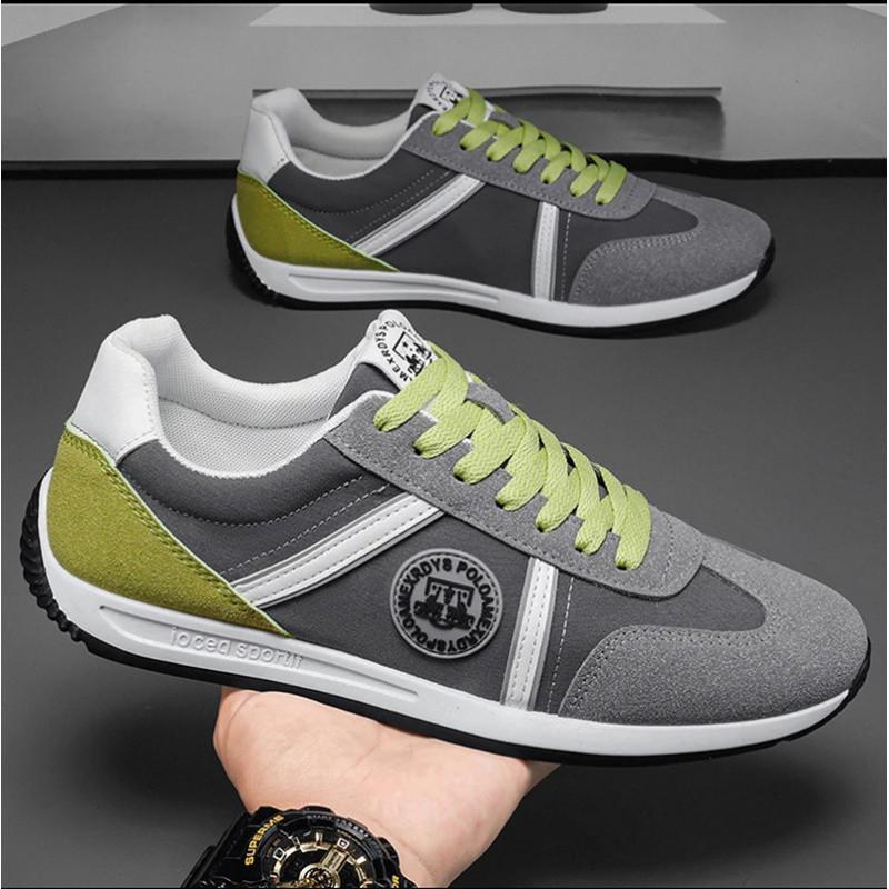 Осень новая мужская обувь повседневная обувь мягкая подошва бег тренд спортивная обувь мужская маленькая белая обувь плоская обувь Форреста Гампа