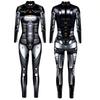 Halloween Costumes Women Gothic Jumpsuit Robot Cosplay Costume Modern Machine Bodycorn Rompers