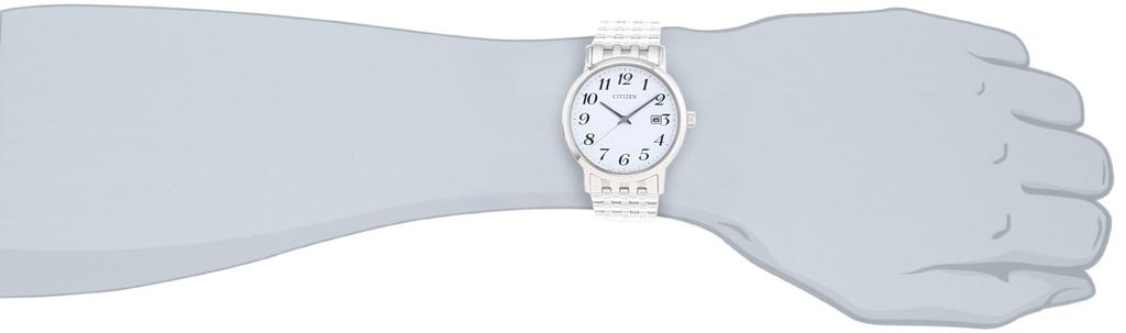 Citizen Коллекция часов Eco-Drive Сапфировое стекло BM6770-51B Белый циферблат