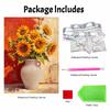 Sunflower pearl painting handmade diy 5D pearl painting kit home wall decoration art