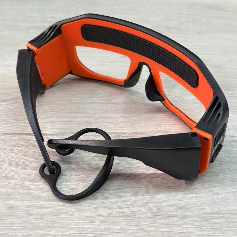 Многофункциональные очки-маска 2 в 1 с фонарем, перезаряжаемые через USB Type-C, сенсорное управление, компактные, для ремонтных работ, аварийные, для походов