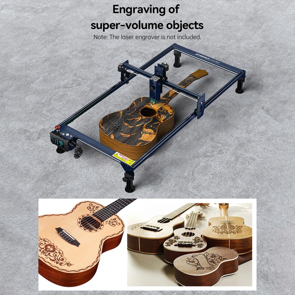 Лазерный гравировальный станок ATOMSTACK, комплект расширения области гравировки оси Y, расширение до 850x410 мм для A5