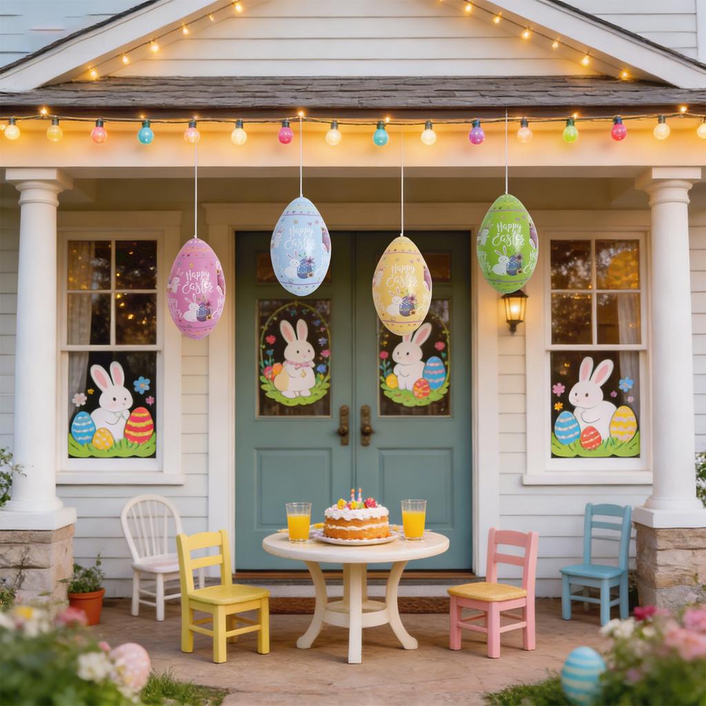 Пасхальные украшения, реквизит, надувные игрушки и воздушные шары