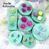 Mini Flowers Series Silicone Mold DIY Handmade Fondant Cake Baking Chocolate Sugar Cake Tool Resin Polymer Clay Making Mould