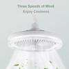 with Lights and Remote Modern Ceiling Fans 10.24inch Electric Fan LED Light Fan  Living Room