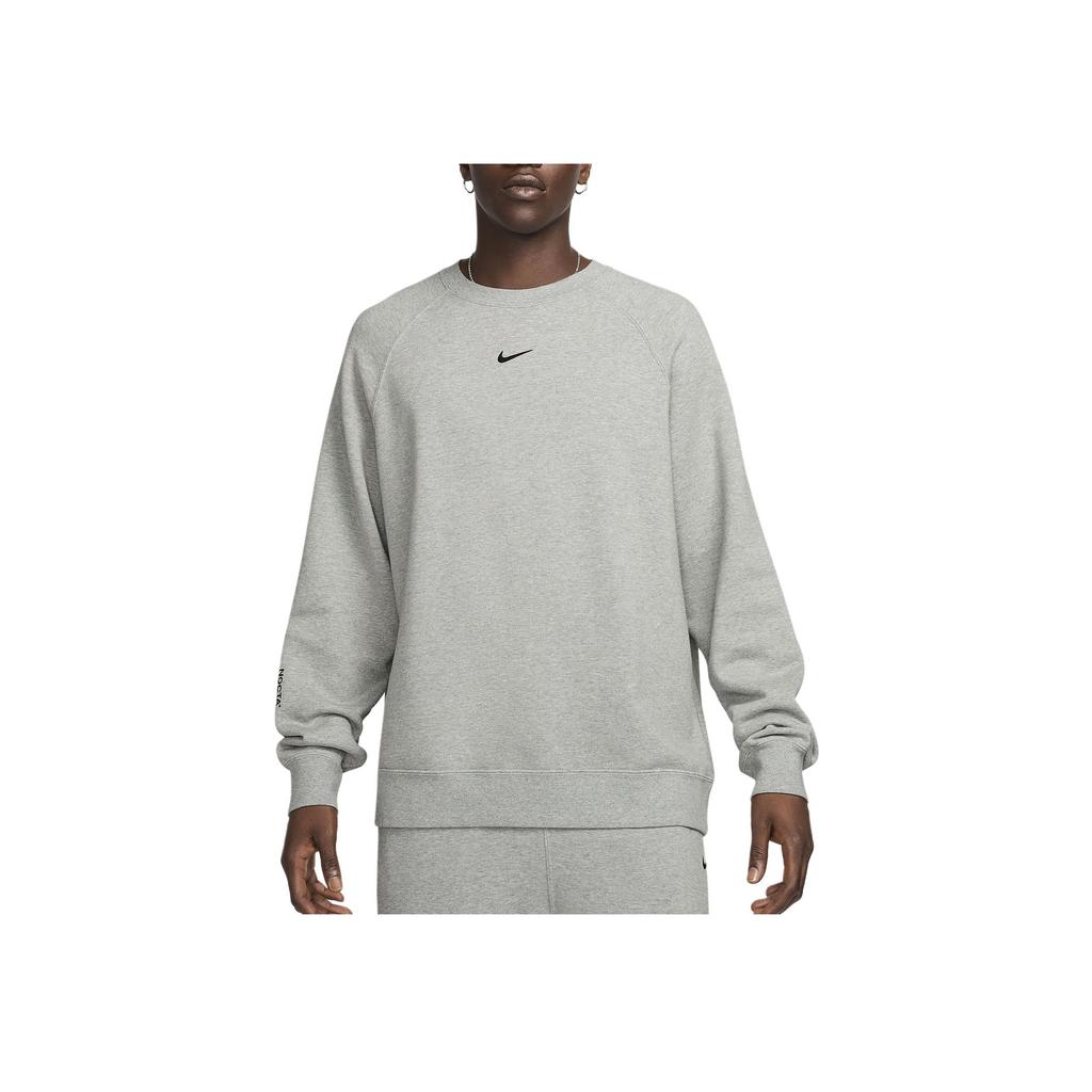 Nike X Nocta Collaboration FW24 Флисовая толстовка CS Crew Мужская толстовка Серая FN8160-063