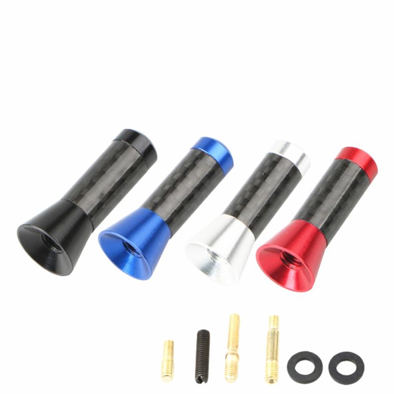 Car carbon fiber 3.5cm stubby antenna for Volkswagen VW MK4 MK5 MK6 Golf 5 6 7 Polo passat b5 b6