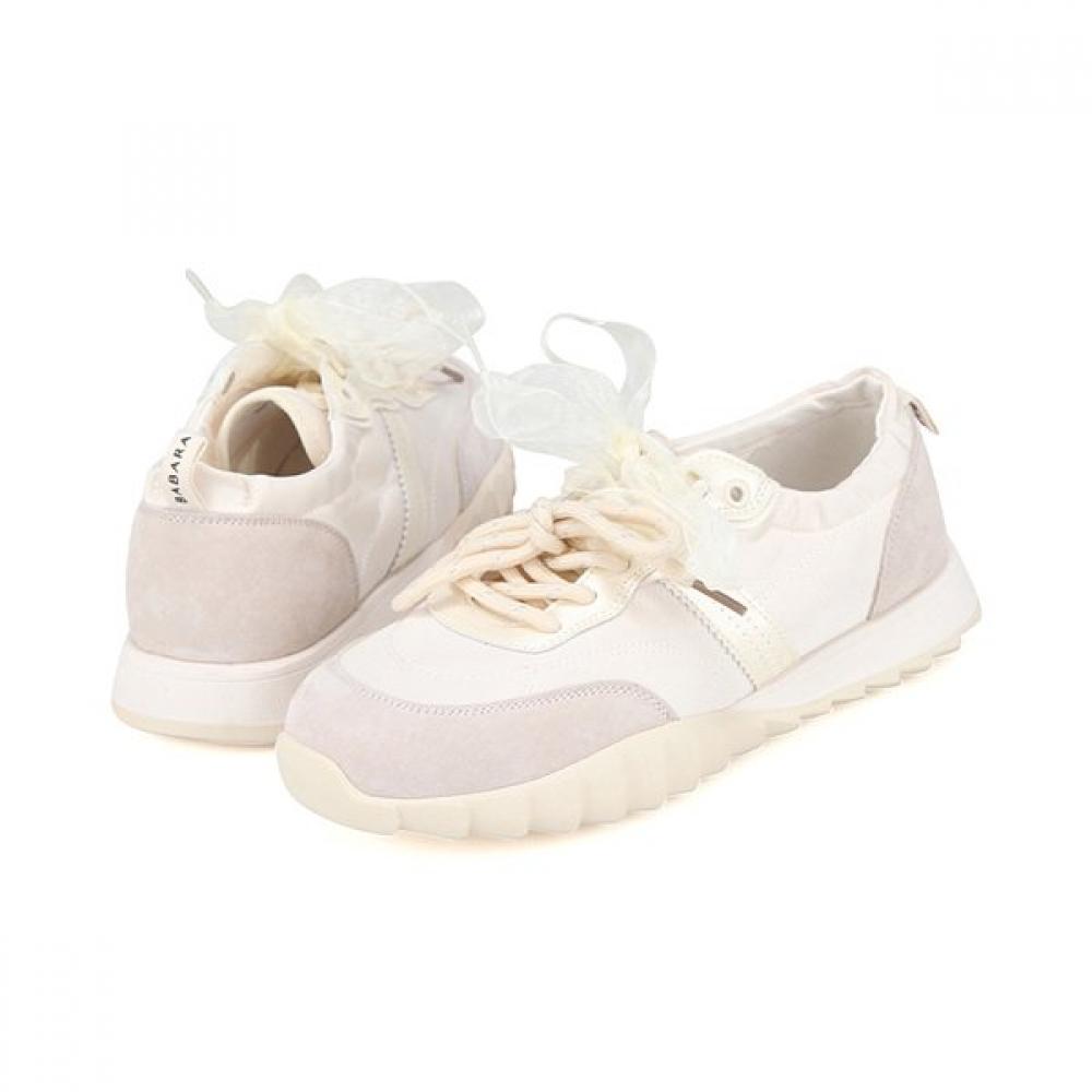 Barbara Cowhide Spirit Shoelace Women Sneakers 2.5cm Bbj171iv